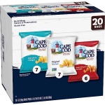 Cape Cod Potato Chips Variety Pack, 28g (Pack of 20)