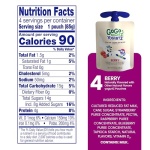 GoGo squeeZ yogurtZ Berry, 85g (Pack of 4)