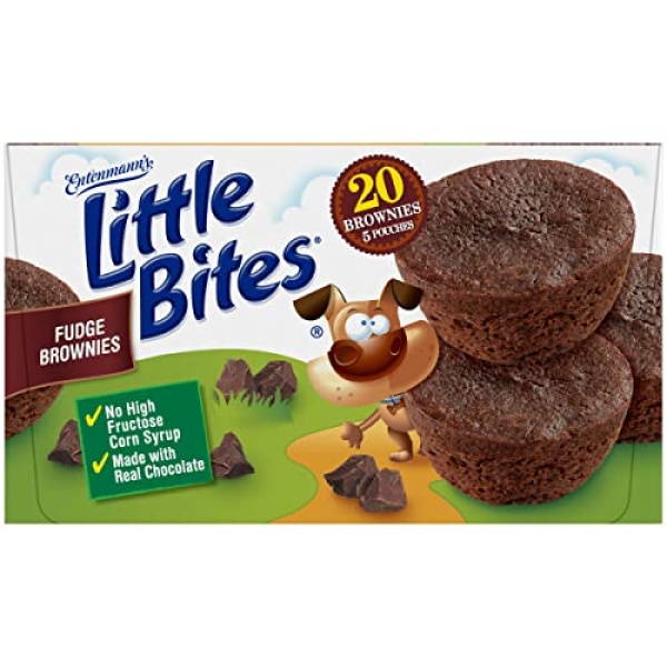 Entenmann's Little Bites Fudge Brownie Mini Muffins 3pk