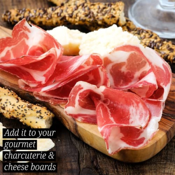 Italian Coppa Piacentina DOP | 0.9kg | La Salameria