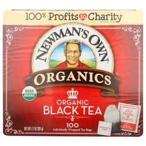 Newman's Own Organic Royal Black Tea, 100 Bags