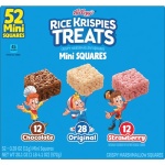 Rice Krispies Treats Mini Squares, Variety Pack, 570g (52 Bars)