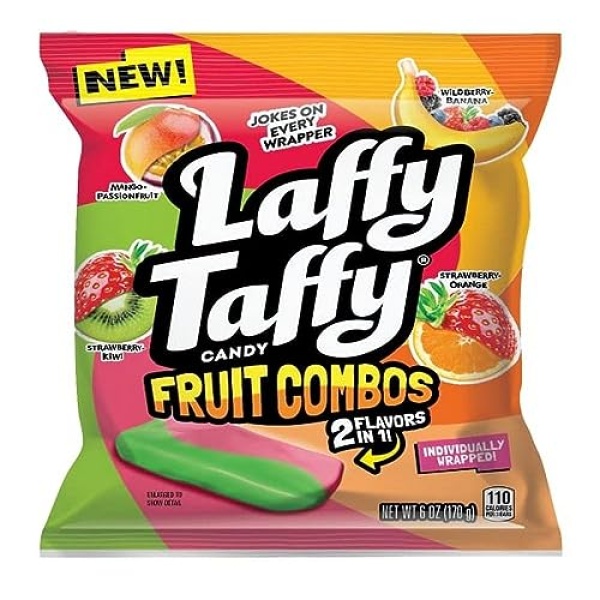Laffy Taffy Fruit Combos Mini Bars, 170g