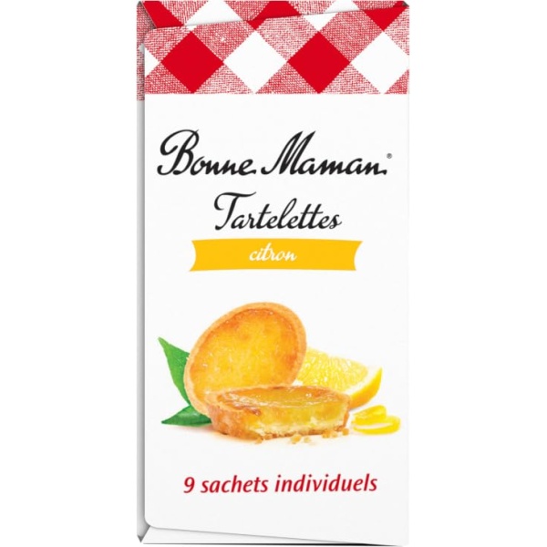 Bonne Maman Lemon Tartlets, 125g (Pack of 1)