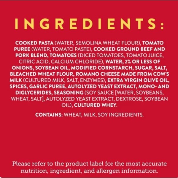 Salutem Vita - Stouffer's Ketchup Meatloaf & Spaghetti Meals