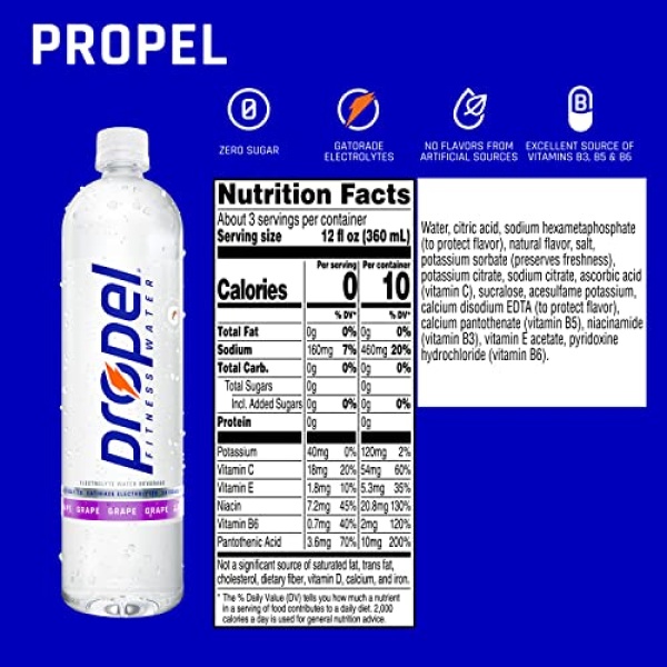 Propel Grape, 1L (Pack of 6)