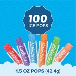 Fla-Vor-Ice Popsicle Variety Pack, 100 Count (42g each)