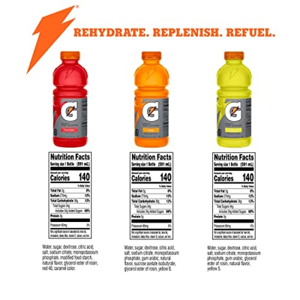 Gatorade Thirst Quencher, Variety Pack, 591ml, 12 Pack