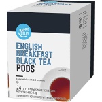 Happy Belly English Breakfast Tea Pods, 24 Count