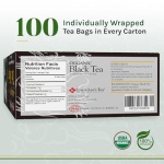 Uncle Lee's Organic Black Tea, 100 Bags