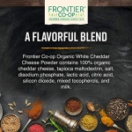 Frontier Organic White Cheddar Cheese Powder 454g