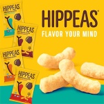 Hippeas Chickpea Puffs, Cheeze Variety Pack, 18 x 22g