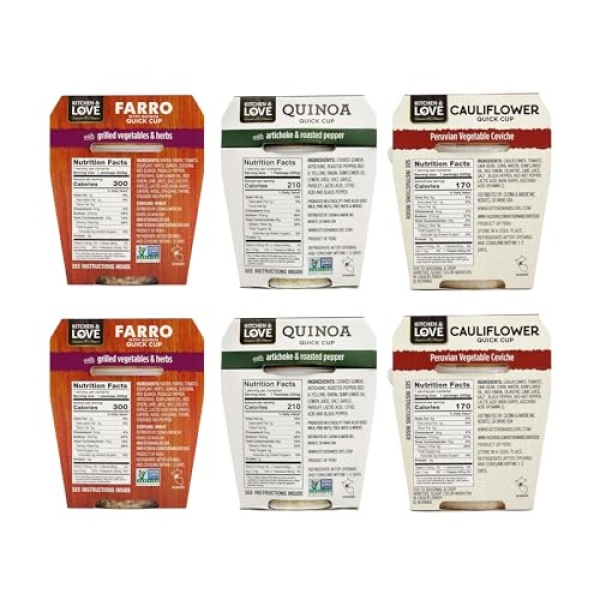 Kitchen & Love Best Sellers Variety Box 6-Pack | Vegan