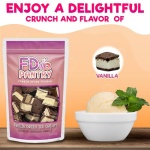 Vanilla Freeze-Dried Ice Cream Bites - 70g Resealable Pack