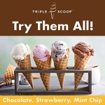 Triple Scoop Vanilla Ice Cream Mix, Non-GMO, No Artificial Colors