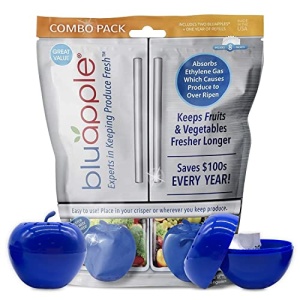 Bluapple Produce Saver Combo Pack - 8 Packets, 2 Bluapples