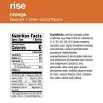 vitaminwater zero sugar rise, orange, 591 ml, 12 Pack
