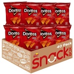 Doritos Nacho Cheese Chips, 28g (Pack of 40)