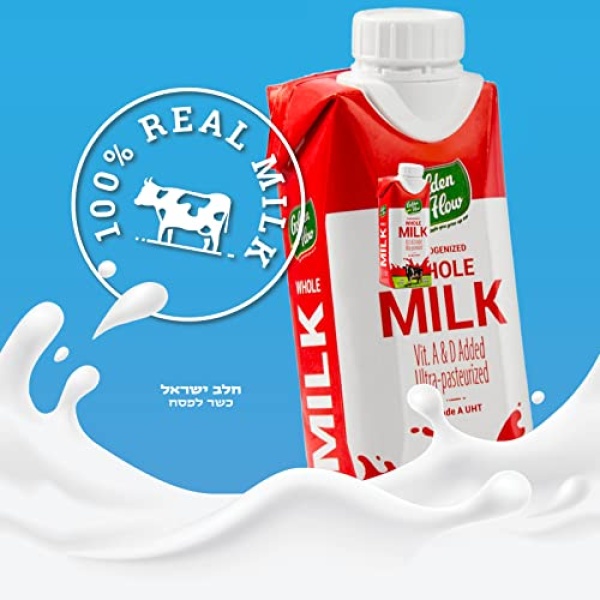 Golden Flow Shelf Stable Whole Milk - 240ml (Pack of 6)