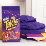 Takis Fuego Mini 25pc, 35g Hot Chili & Lime Tortilla Chips