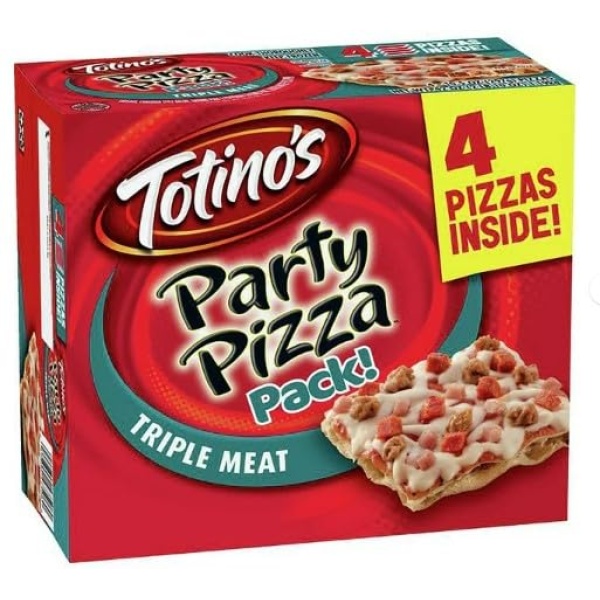 Salutem Vita - Totino's Triple Meat Pizza, 4 Count, 2 Pack
