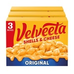 Velveeta Shells & Cheese Original (3 ct, 340 g Boxes)