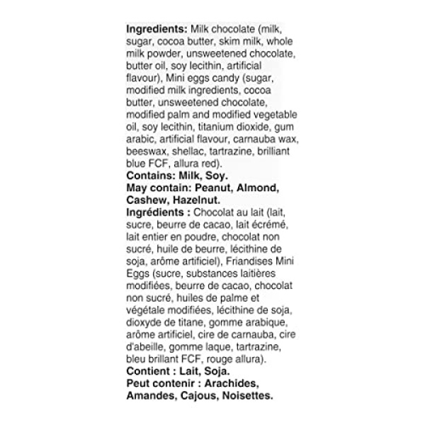 Cadbury Dairy Milk Chocolate with Mini Eggs, 200g