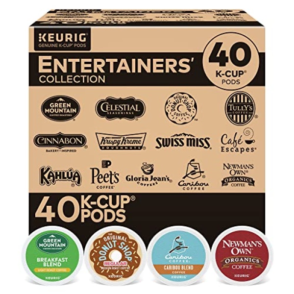 Keurig Variety Pack, Single-Serve K-Cup Pods, 40 Count