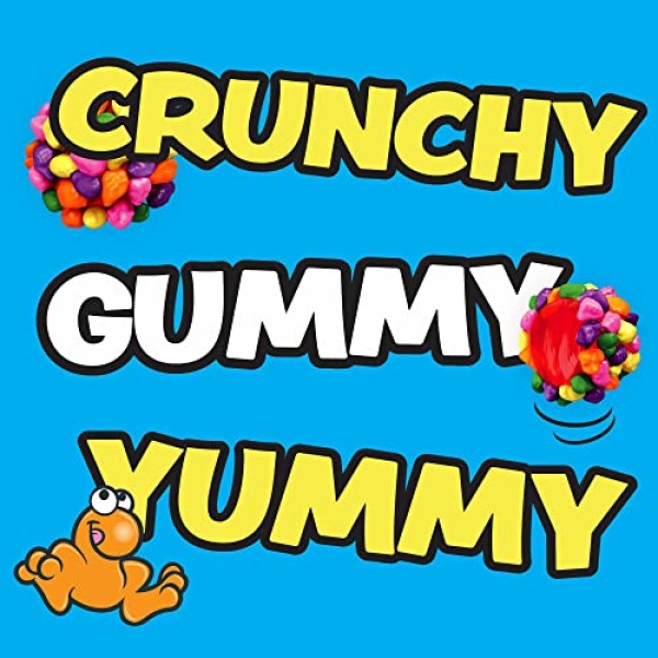 Nerds Gummy Clusters, Rainbow, 60 Count (850g)