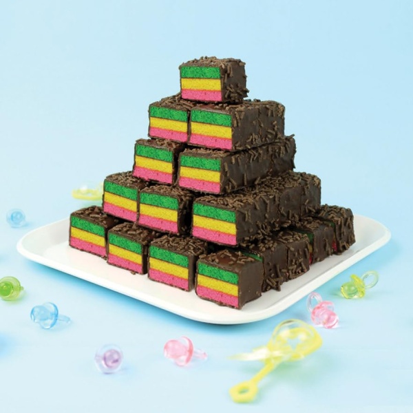 The Original Cakebites, Classic Italian Rainbow, 8 Pack