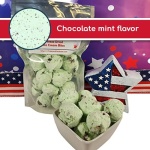 Freeze Dried Mint Chocolate Chip Ice Cream Bites