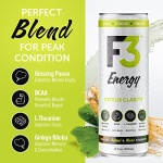 F3 Citrus Clarity Energy Drink, 355 ml (12 pack)