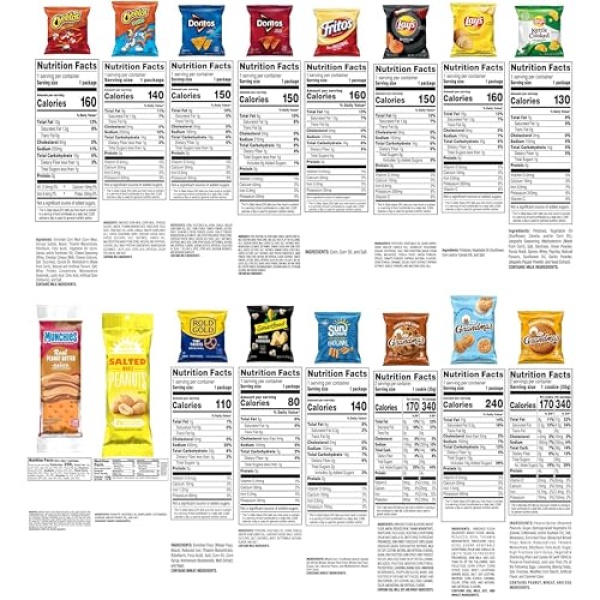 Frito Lay Ultimate Classic Snacks Variety Pack (40)