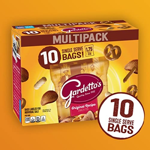 Gardetto's Original Snack Mix, 10 x 50g Bags