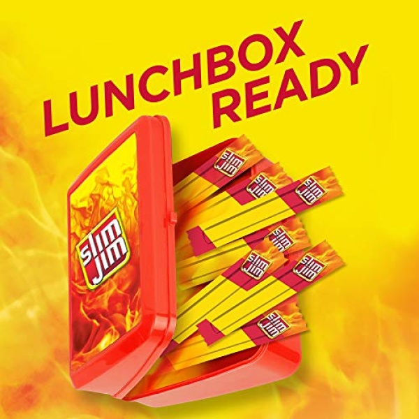 Slim Jim Original Smoked Snack Stick, 8g, 14 Count