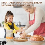 Sourdough Starter Kit with Banneton Basket & Baking Tools