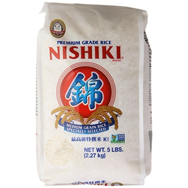 Nishiki Medium Grain Rice, 2.27 kg