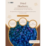 Sensafruit Blueberry Slices, No Sugar, 2 Bags x 40g