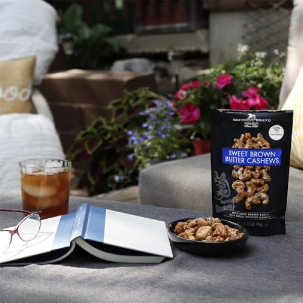 Squirrel Brand Sweet Brown Butter Cashews, 100g Bag