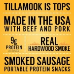 Tillamook Smoked Beef Sausages, 430g Jar, 20 Count