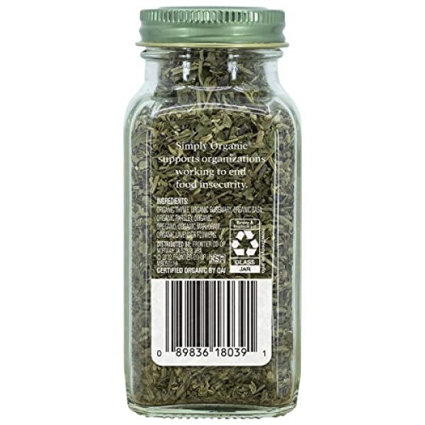 Simply Organic Herbs De Provence, 28g Jar