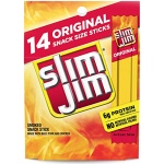 Slim Jim Original Smoked Snack Stick, 8g, 14 Count