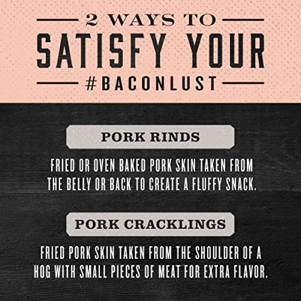 EPIC Pink Himalayan Salt Pork Rinds, 4Ct Box (70g bags)