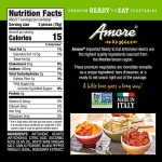 Amore Vegan Artichoke Hearts, 125g (Pack of 10)