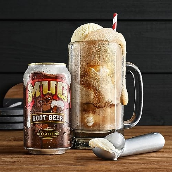 Mug Root Beer Soda, 222 ml Mini Cans, 10 Pack