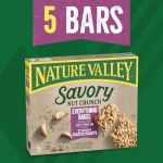 Nature Valley Savory Nut Crunch Bars, Everything Bagel, 25g