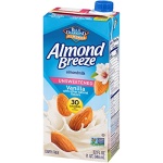 Almond Breeze Unsweetened Vanilla Almondmilk, 946ml (6 Pack)