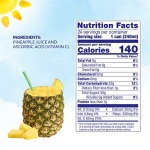 Dole 100% Pineapple Juice, 24 Cans (250 ml each)