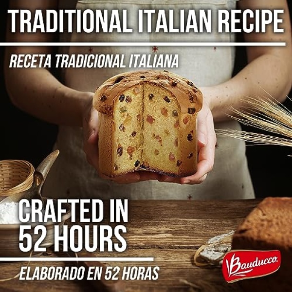 Bauducco Classic Panettone - Italian Holiday Cake 680g