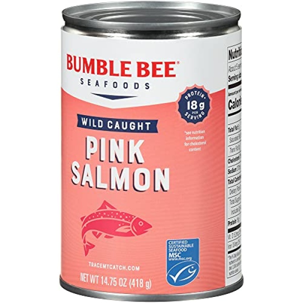 Bumble Bee Canned Pink Salmon, 418g - Wild Caught